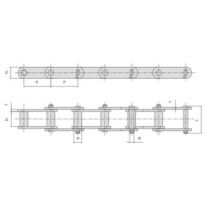 tekniske stålbøsningskæder