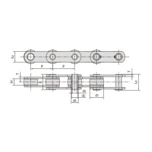 FVC-serien hulbolt-transportkæde