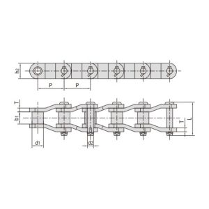 kraftig krumtap-kæde