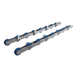 bevægelig transportbåndspallkæde