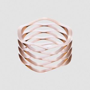 flergangsbølgefjedre uden shim-ender