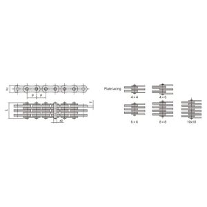 sky stacker plade bladkæde