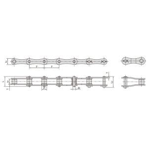 S-type stålkæde til landbruget