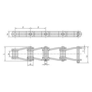 svejset strukturel bøjet pladekæde