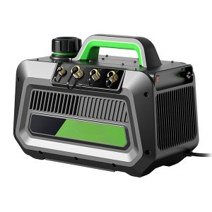 luftkølet vakuumpumpe