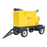 mobil diesel spildevandspumpe