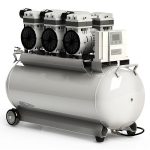 elektrisk oliefri luftkompressor til tandlægebrug