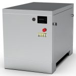 laseroliefri skrueluftkompressor