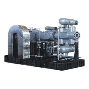 skidmonteret stempelkompressor