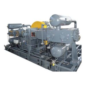 skidmonteret stempelkompressor