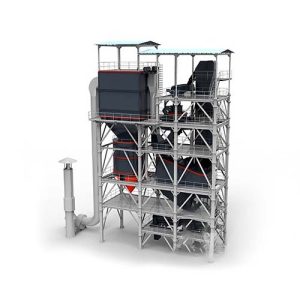 sand- og tilslagsproduktionssystem