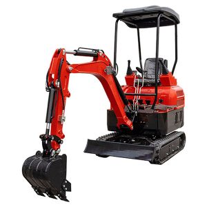 bæltegående minigravemaskine