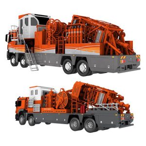 elektrisk styret intelligent coiled tubing-enhed