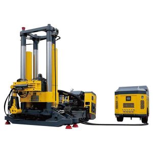 Moderat hældende borerig