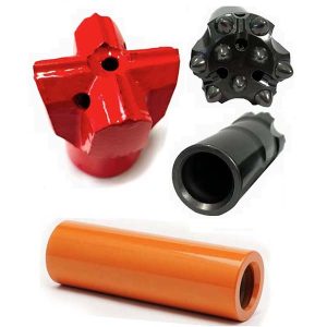 R32-knapbor med krydsboring og koblingsmuffe