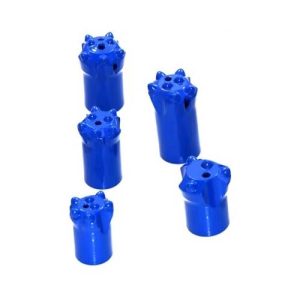 T38-knap med gevind og fordybning