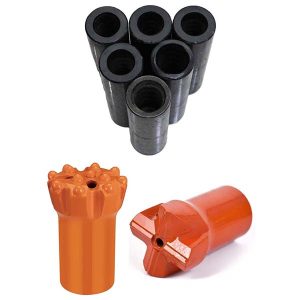 T38-bit med gevind og indtrækning med knap i midten