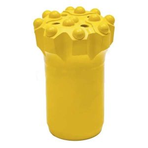 T45-bit med gevind og indtrækning med knap i midten